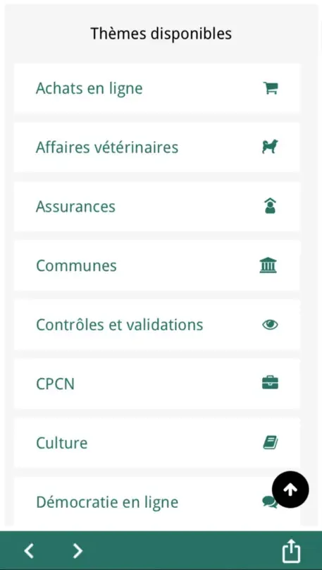 Les prestations de GuMobile classées par thème